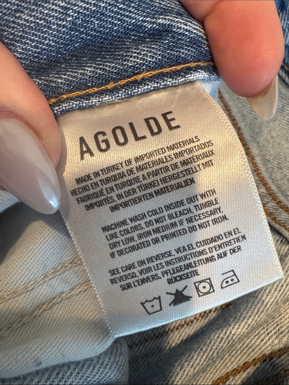 AGOLDE 90's Pinch Waist Jean | size 24 EUC - Picture 7 of 10